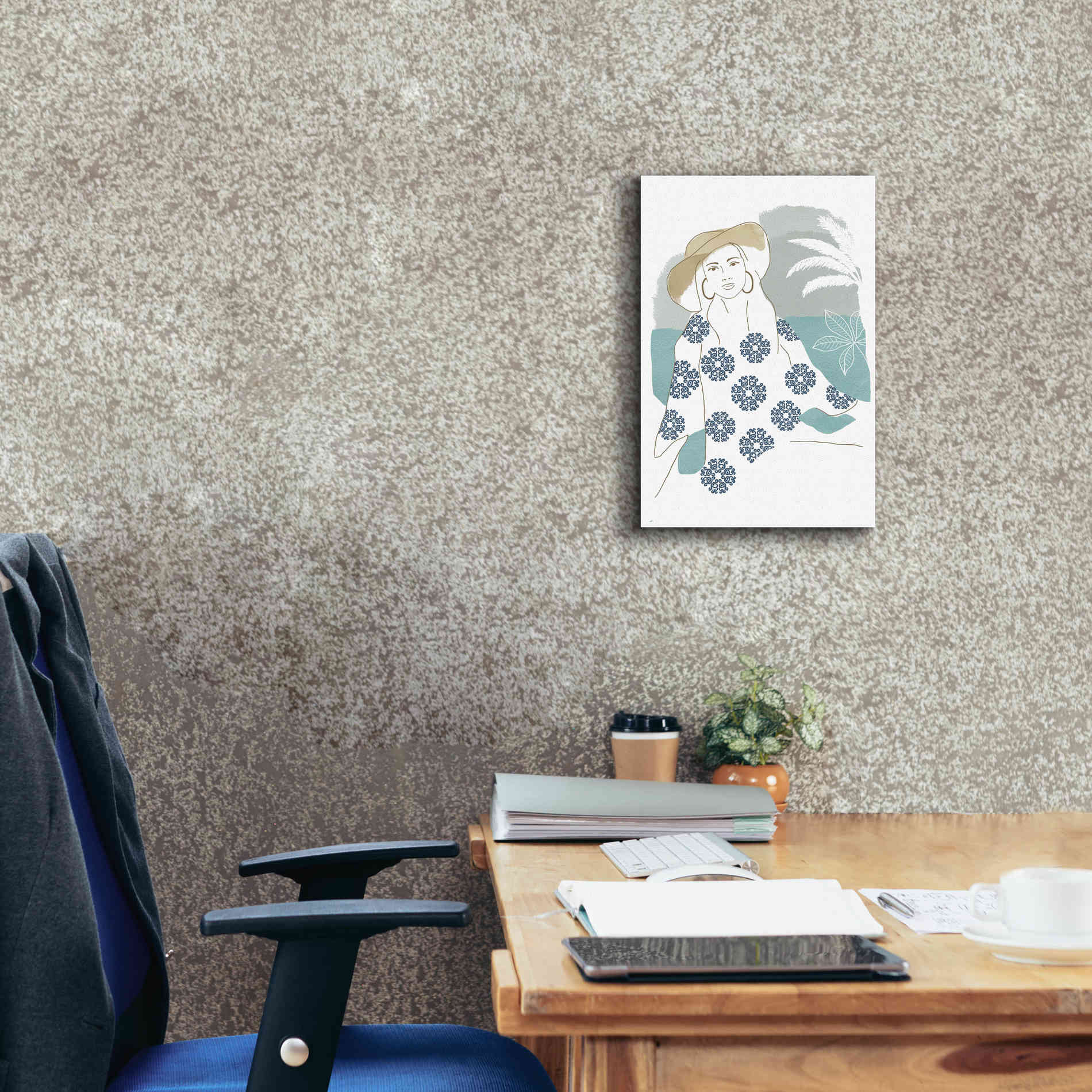 'Cap Esterel I' by Flora Kouta Giclee Canvas Wall Art,12 x 18