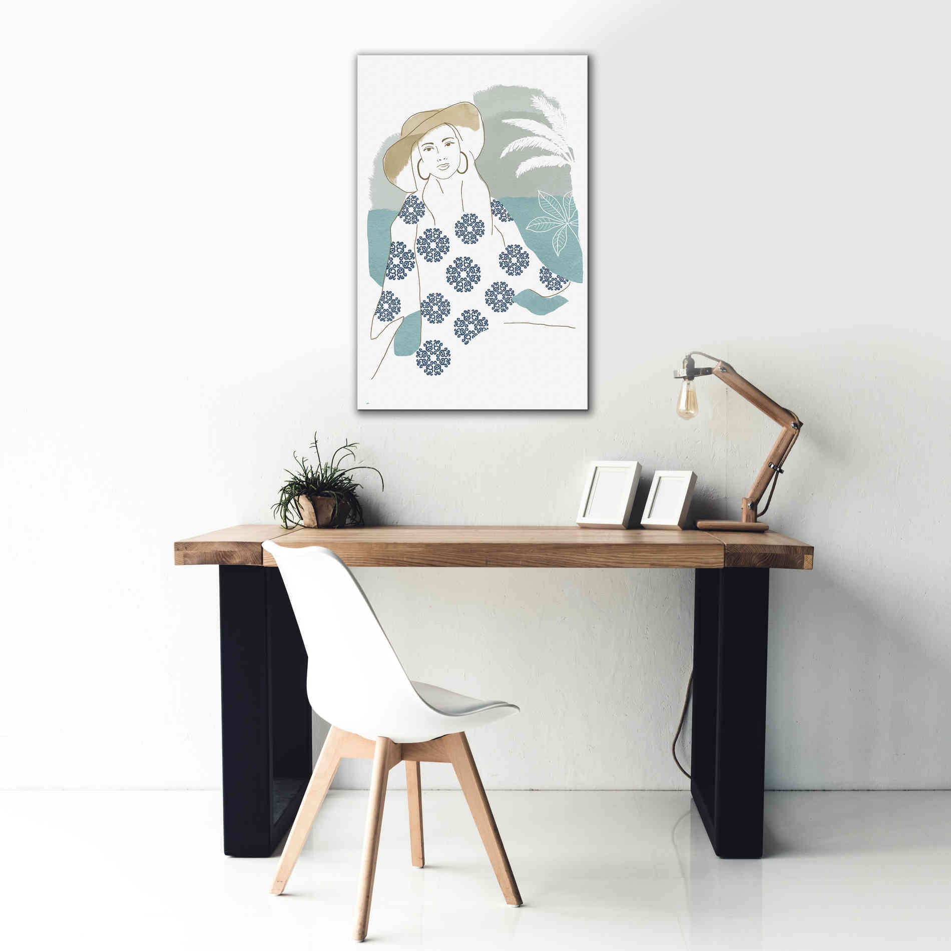 'Cap Esterel I' by Flora Kouta Giclee Canvas Wall Art,26 x 40