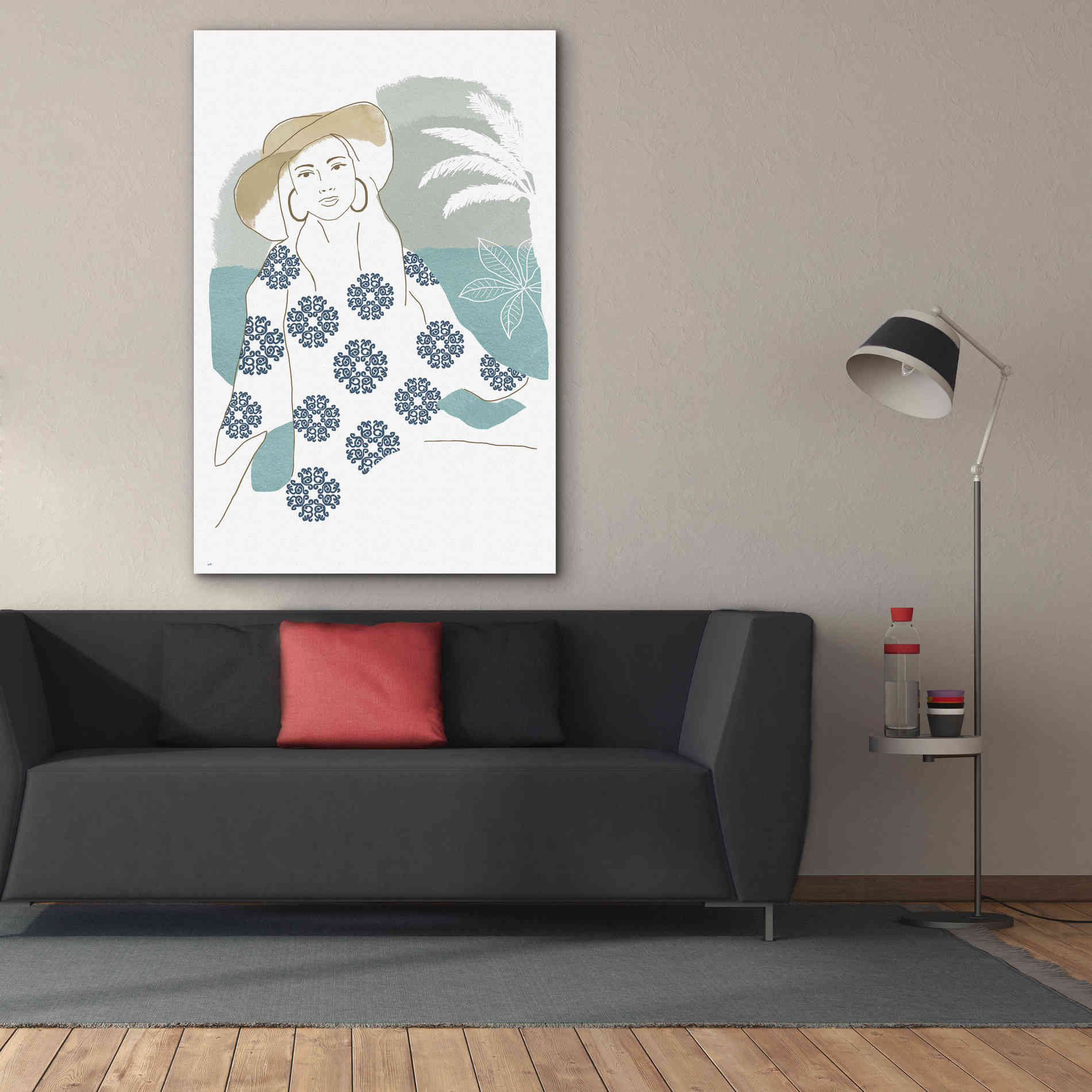 'Cap Esterel I' by Flora Kouta Giclee Canvas Wall Art,40 x 60