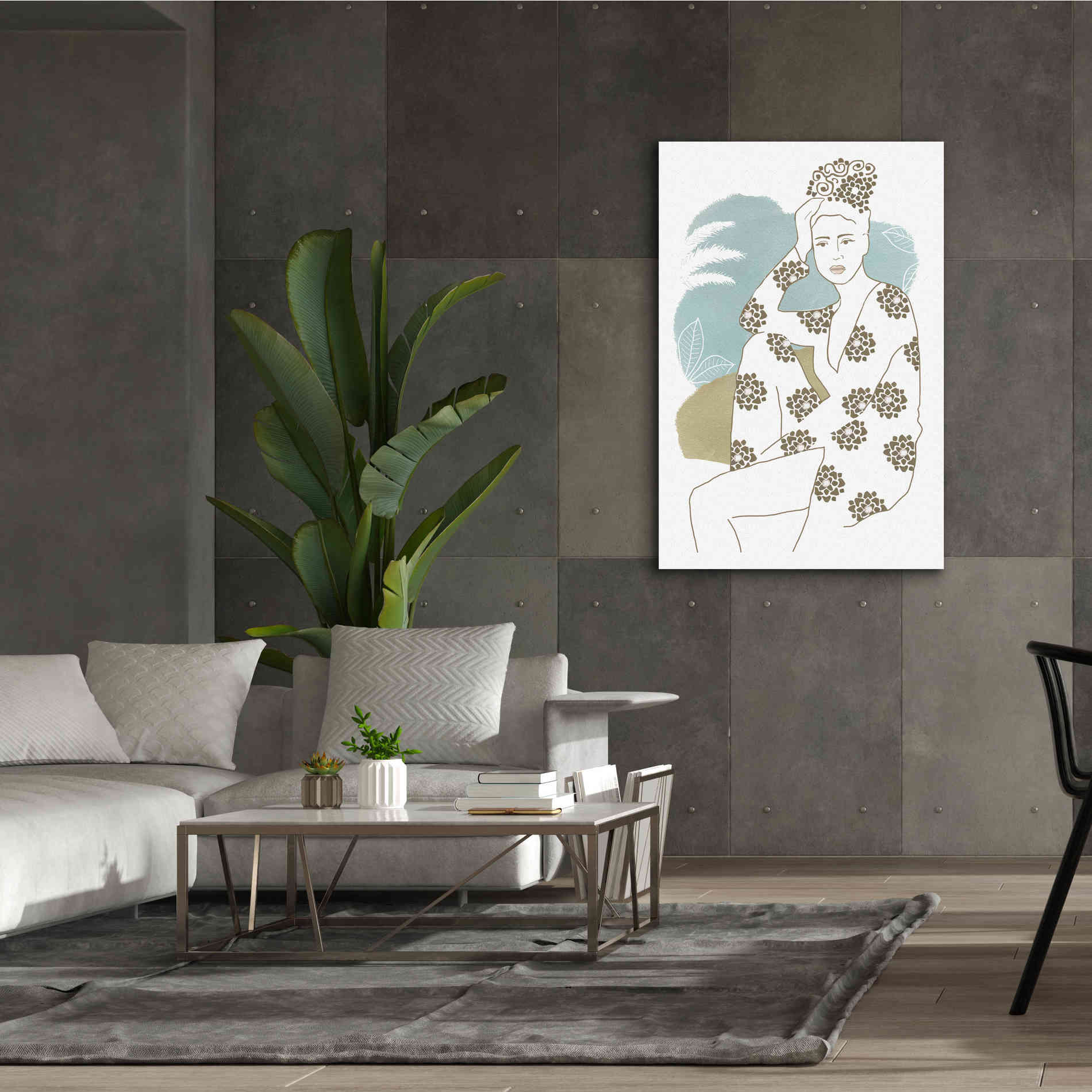 'Cap Esterel II' by Flora Kouta Giclee Canvas Wall Art,40 x 60