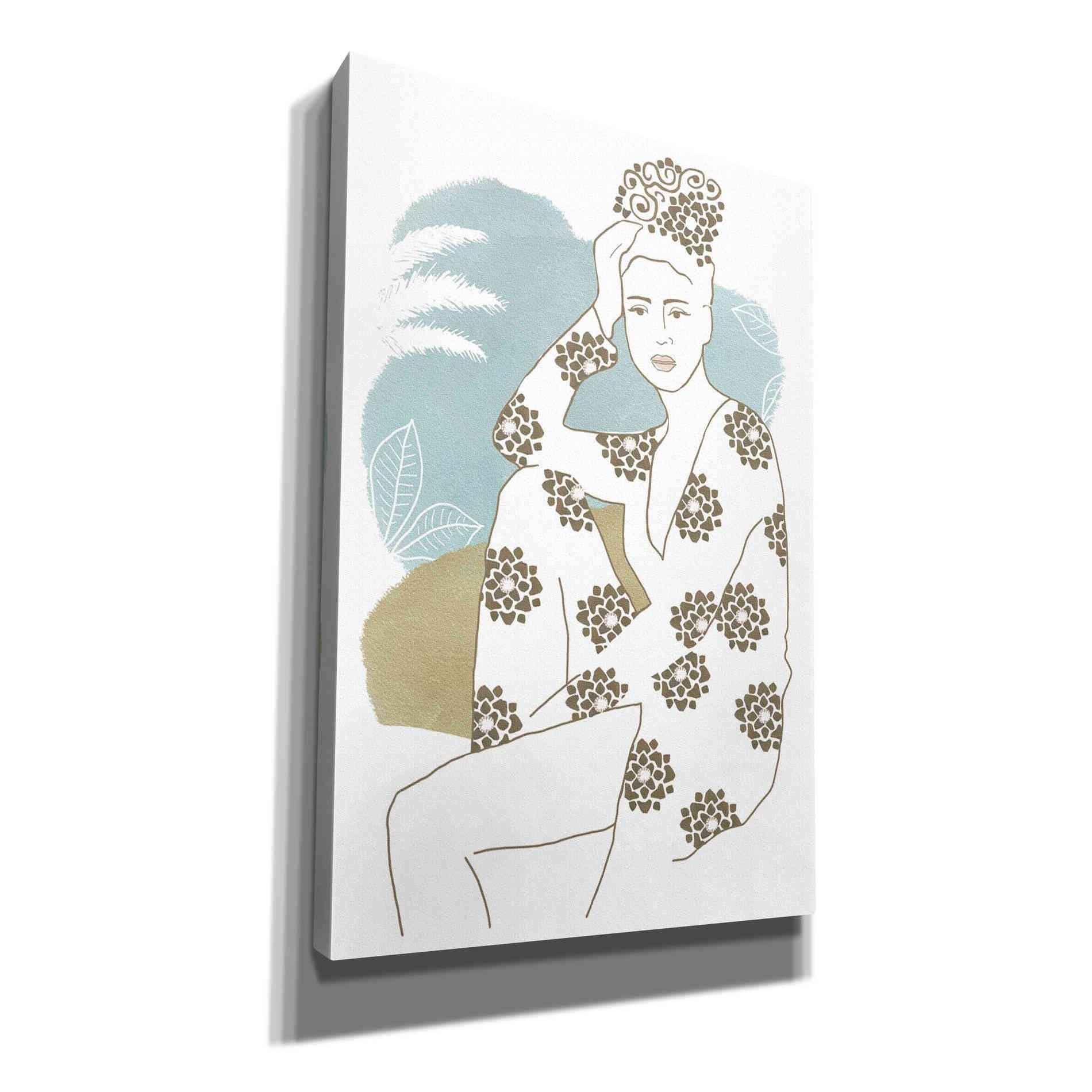 'Cap Esterel II' by Flora Kouta Giclee Canvas Wall Art