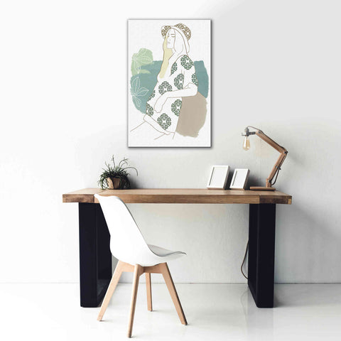 Image of 'Cap Esterel III' by Flora Kouta Giclee Canvas Wall Art,26 x 40