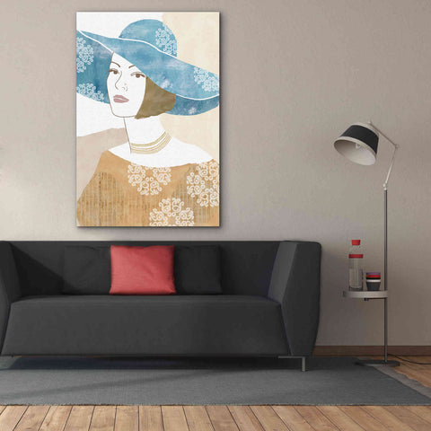 Image of 'Chapeau Boho II' by Flora Kouta Giclee Canvas Wall Art,40 x 60