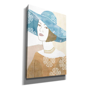 'Chapeau Boho II' by Flora Kouta Giclee Canvas Wall Art
