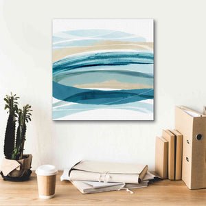 'Cirrus Flow I' by Flora Kouta Giclee Canvas Wall Art,18 x 18