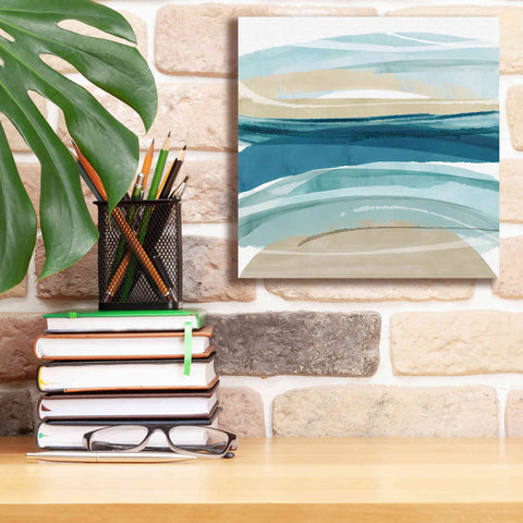 Image of 'Cirrus Flow II' by Flora Kouta Giclee Canvas Wall Art,12 x 12