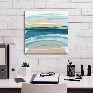 'Cirrus Flow II' by Flora Kouta Giclee Canvas Wall Art,18 x 18
