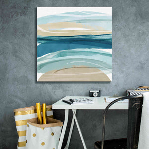 'Cirrus Flow II' by Flora Kouta Giclee Canvas Wall Art,26 x 26