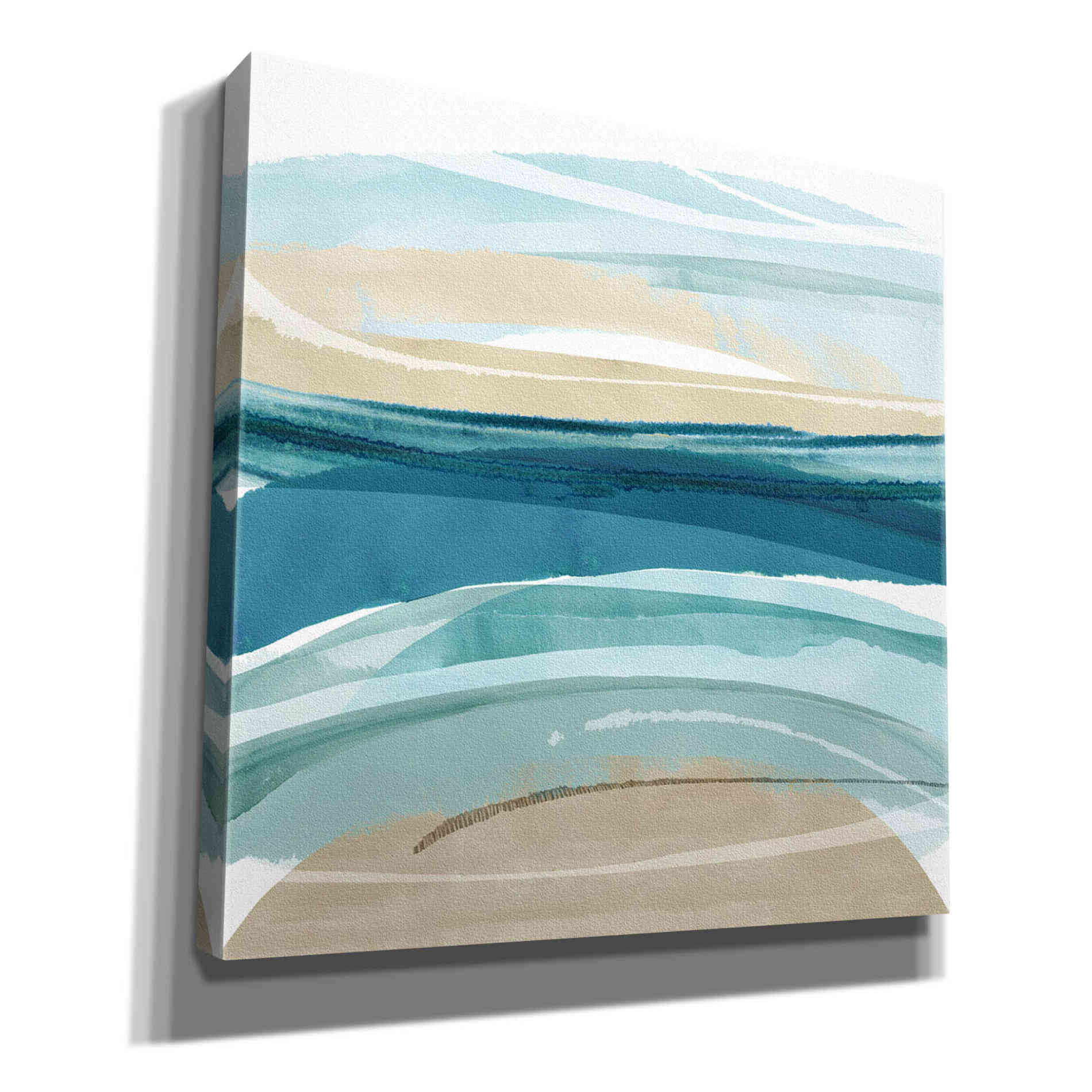 'Cirrus Flow II' by Flora Kouta Giclee Canvas Wall Art