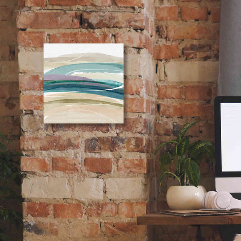 Image of 'Cirrus Flow III' by Flora Kouta Giclee Canvas Wall Art,12 x 12