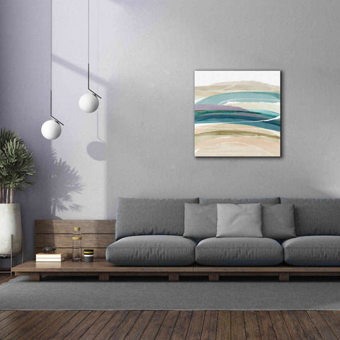 Image of 'Cirrus Flow III' by Flora Kouta Giclee Canvas Wall Art,37 x 37