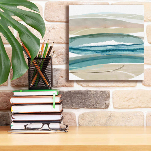 Image of 'Cirrus Flow IV' by Flora Kouta Giclee Canvas Wall Art,12 x 12