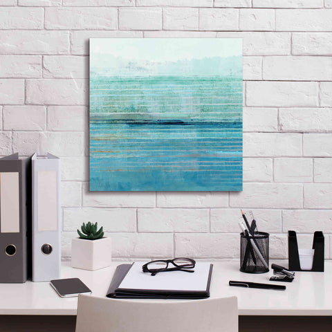 Image of 'Ocean Daydream II' by Flora Kouta Giclee Canvas Wall Art,18 x 18