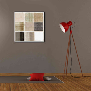 'Natural Patchwork III' by Flora Kouta Giclee Canvas Wall Art,26 x 26