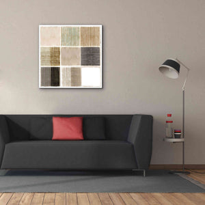 'Natural Patchwork III' by Flora Kouta Giclee Canvas Wall Art,37 x 37
