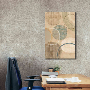 'Woven Baskets I' by Flora Kouta Giclee Canvas Wall Art,26 x 40