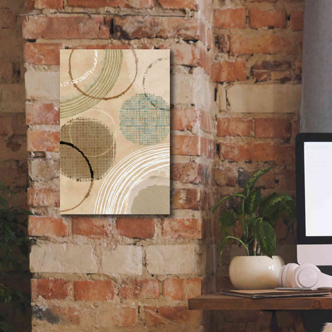 Image of 'Woven Baskets II' by Flora Kouta Giclee Canvas Wall Art,12 x 18