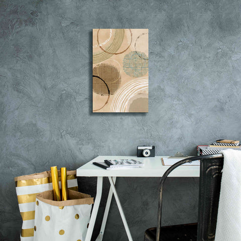 Image of 'Woven Baskets II' by Flora Kouta Giclee Canvas Wall Art,12 x 18