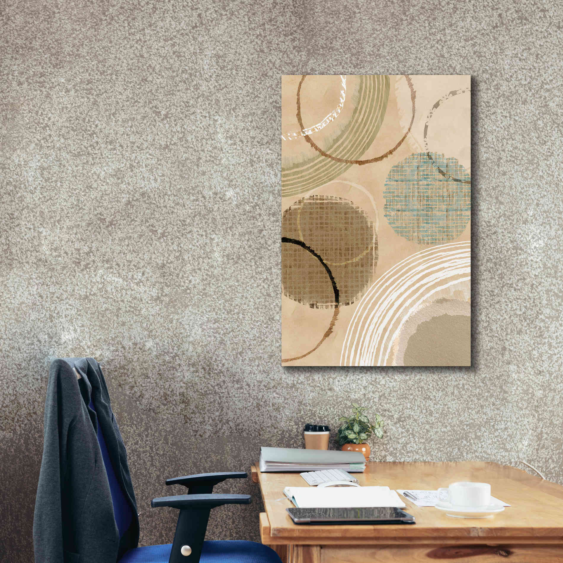 'Woven Baskets II' by Flora Kouta Giclee Canvas Wall Art,26 x 40