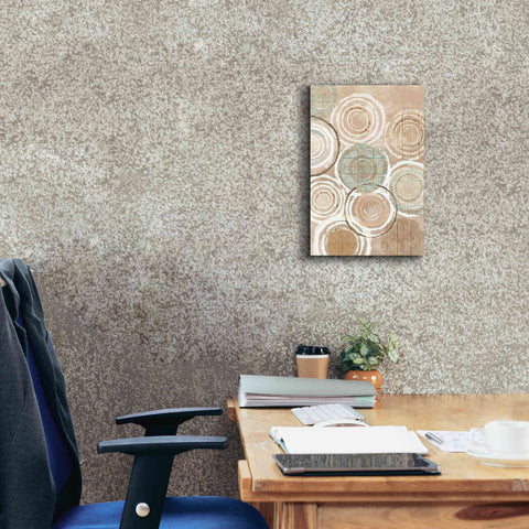 Image of 'Woven Baskets III' by Flora Kouta Giclee Canvas Wall Art,12 x 18