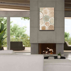 'Woven Baskets III' by Flora Kouta Giclee Canvas Wall Art,26 x 40