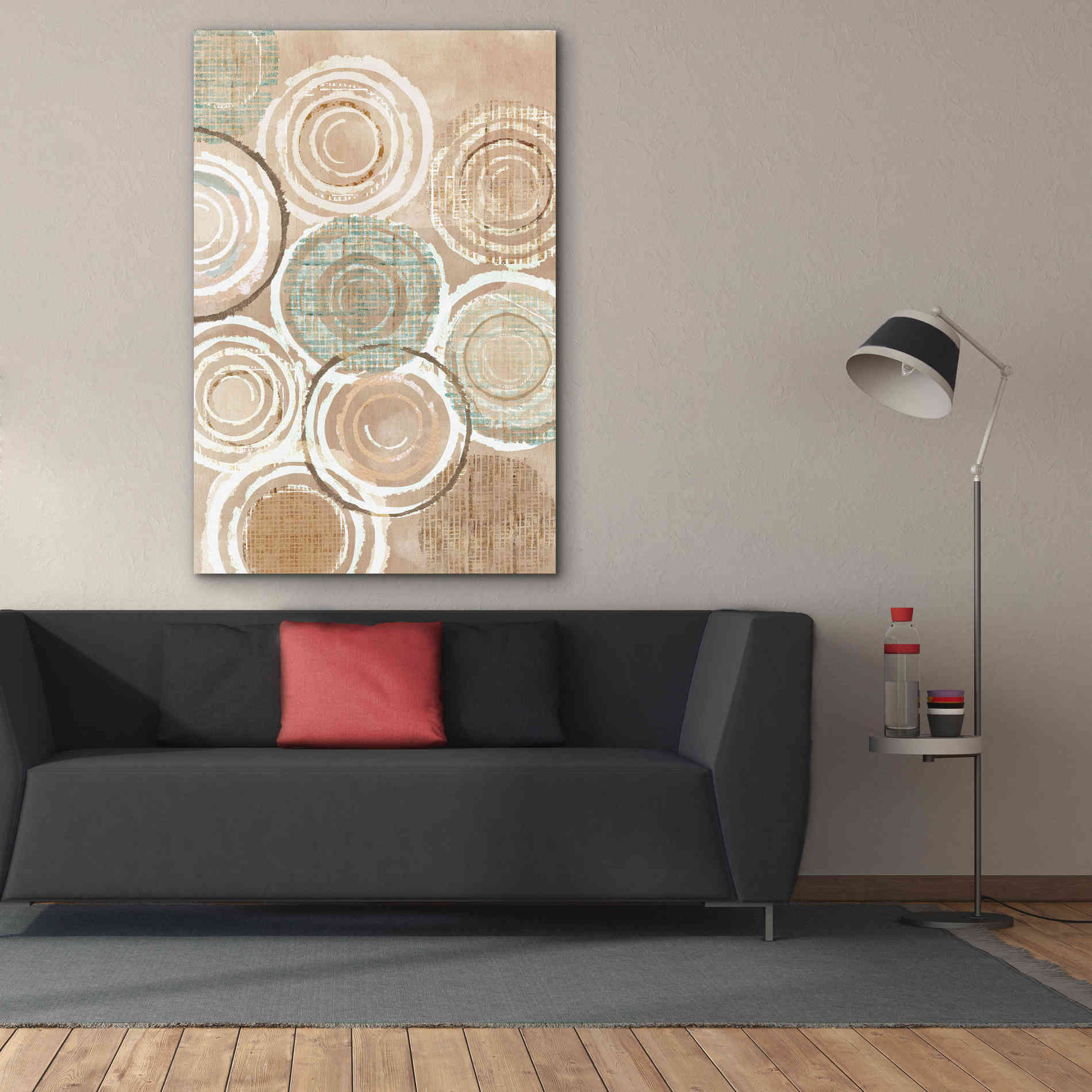 'Woven Baskets III' by Flora Kouta Giclee Canvas Wall Art,40 x 60