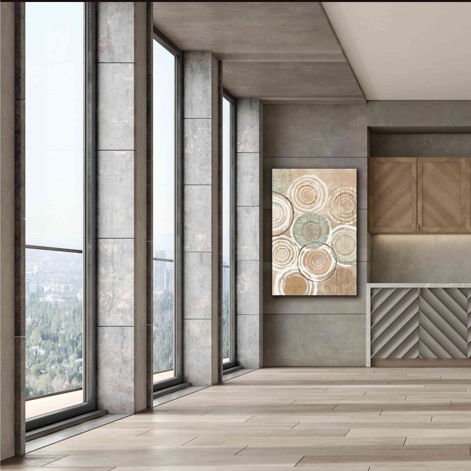 'Woven Baskets III' by Flora Kouta Giclee Canvas Wall Art,40 x 60