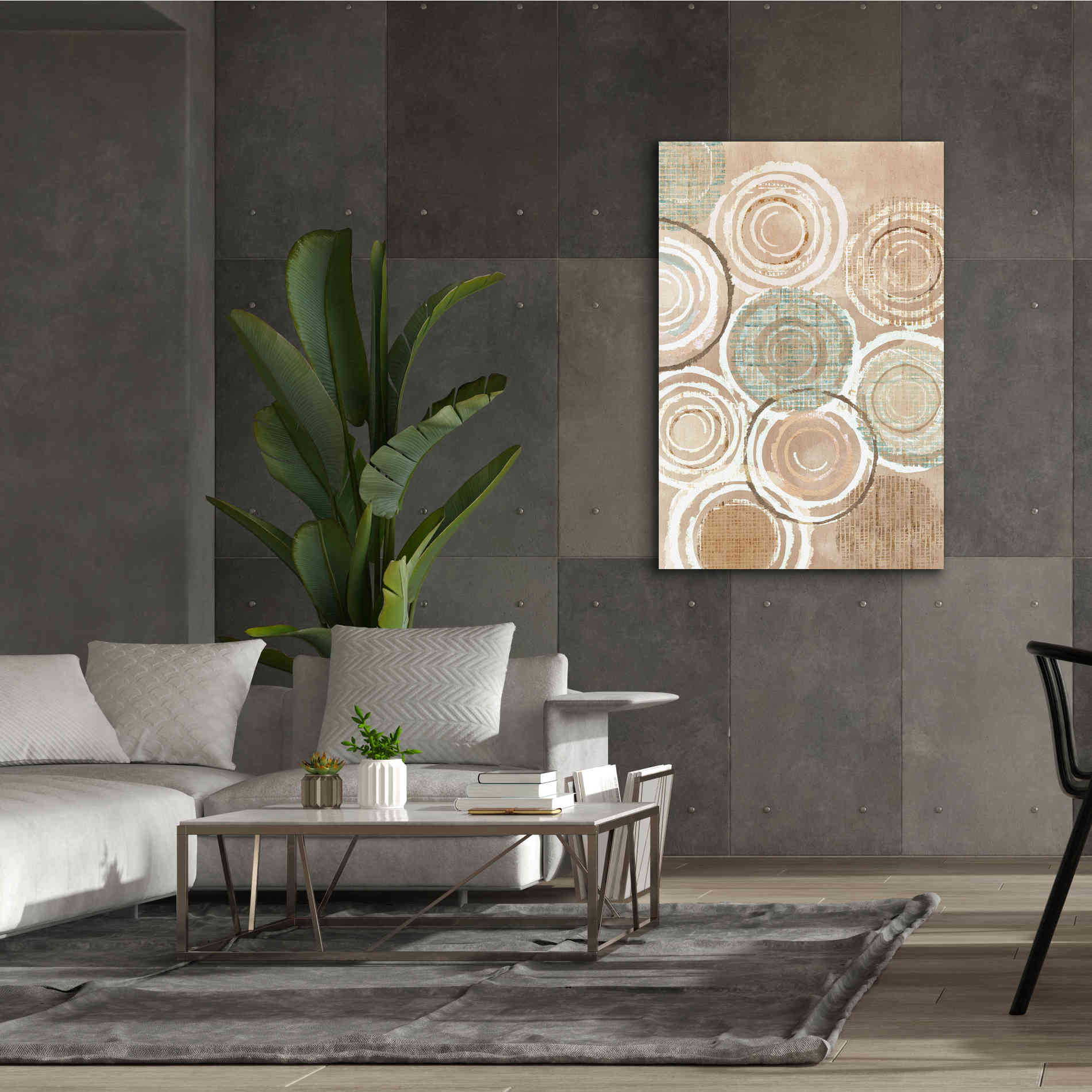 'Woven Baskets III' by Flora Kouta Giclee Canvas Wall Art,40 x 60
