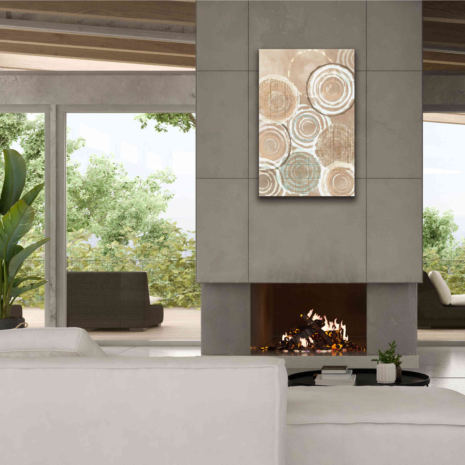 'Woven Baskets IV' by Flora Kouta Giclee Canvas Wall Art,26 x 40