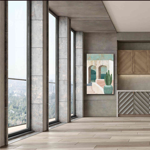 Image of 'Sunbaked Archway II' by Flora Kouta Giclee Canvas Wall Art,40 x 60
