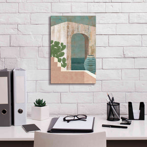'Sunbaked Archway III' by Flora Kouta Giclee Canvas Wall Art,12 x 18