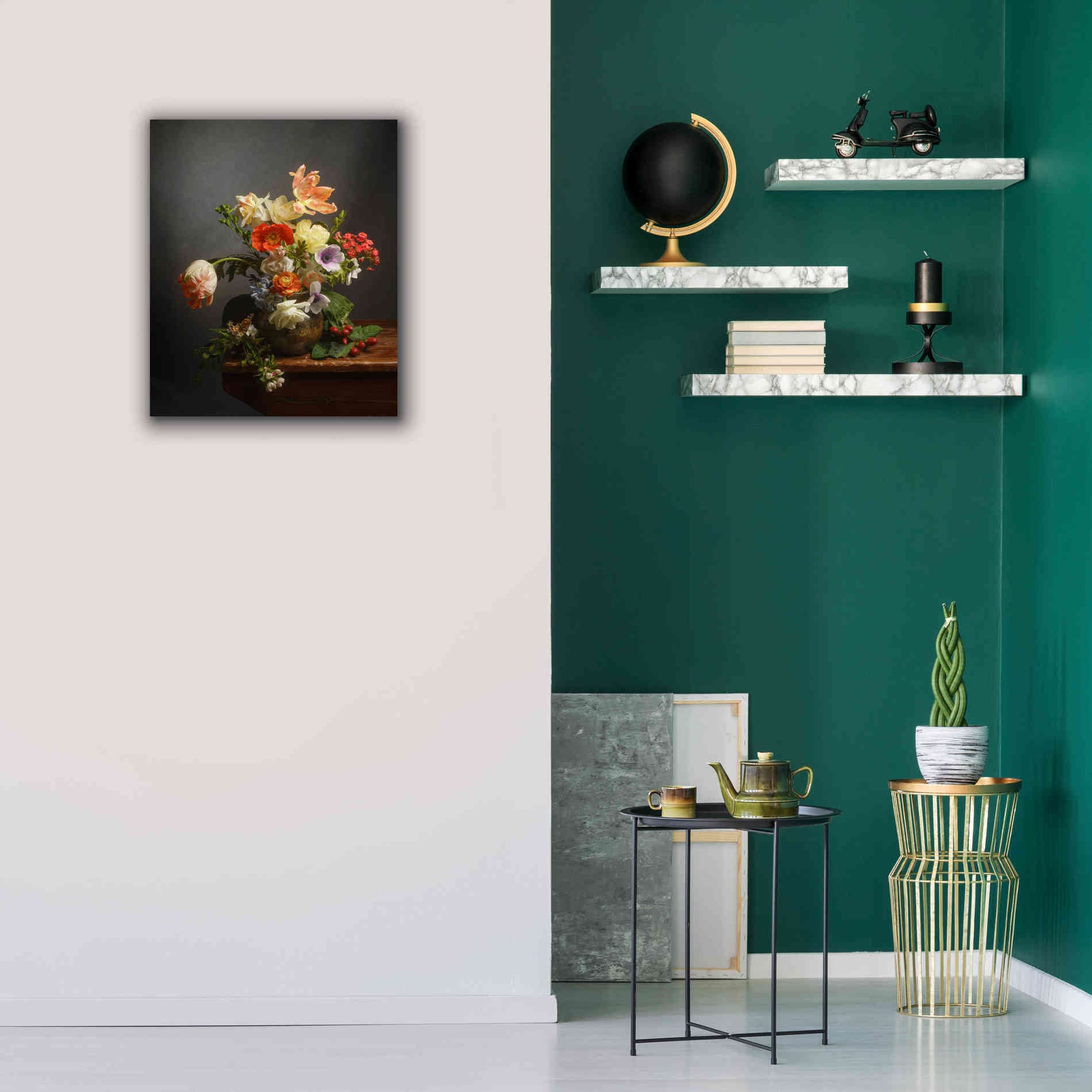 'A Study On Tulips' by Leah McLean Giclee Canvas Wall Art,20 x 24