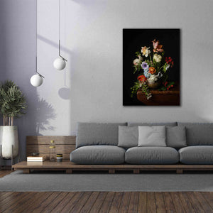 'A Bounty Of Spring Blooms' by Leah McLean Giclee Canvas Wall Art,40 x 54