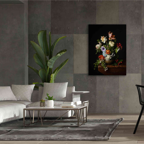 Image of 'A Bounty Of Spring Blooms' by Leah McLean Giclee Canvas Wall Art,40 x 54