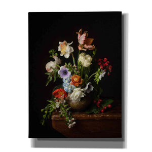'A Bounty Of Spring Blooms' by Leah McLean Giclee Canvas Wall Art