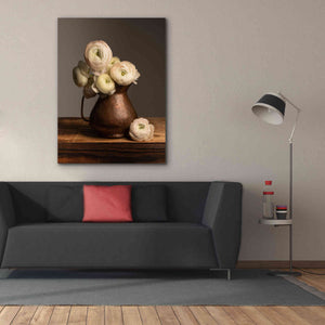'Pitcher Perfect Petals' by Leah McLean Giclee Canvas Wall Art,40 x 54