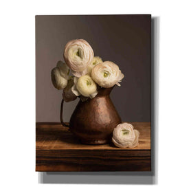 'Pitcher Perfect Petals' by Leah McLean Giclee Canvas Wall Art
