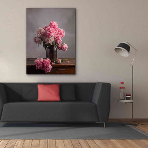 'Layers Of Pink' by Leah McLean Giclee Canvas Wall Art,40 x 54