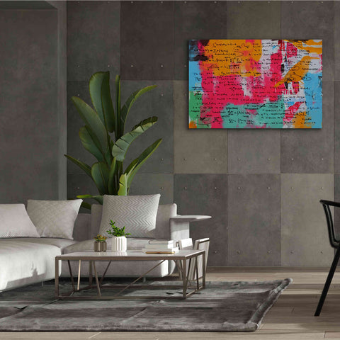 Image of 'Abstract Colorful Flows 2' by Irena Orlov Giclee Canvas Wall Art,60 x 40