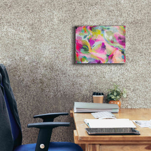 'Abstract Colorful Flows 3' by Irena Orlov Giclee Canvas Wall Art,16 x 12