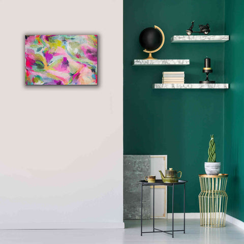 Image of 'Abstract Colorful Flows 3' by Irena Orlov Giclee Canvas Wall Art,26 x 18