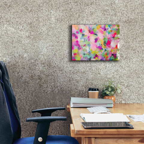 Image of 'Abstract Colorful Flows 4' by Irena Orlov Giclee Canvas Wall Art,16 x 12