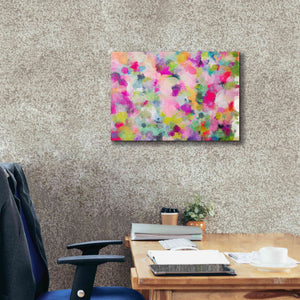 'Abstract Colorful Flows 4' by Irena Orlov Giclee Canvas Wall Art,26 x 18