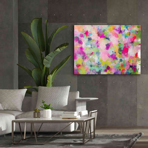 'Abstract Colorful Flows 4' by Irena Orlov Giclee Canvas Wall Art,54 x 40