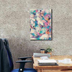 'Abstract Colorful Flows 5' by Irena Orlov Giclee Canvas Wall Art,18 x 26