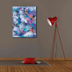 'Abstract Colorful Flows 6' by Irena Orlov Giclee Canvas Wall Art,26 x 34