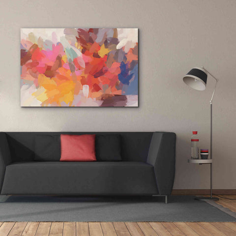Image of 'Abstract Colorful Flows 7' by Irena Orlov Giclee Canvas Wall Art,60 x 40