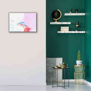 'Abstract Colorful Flows 8' by Irena Orlov Giclee Canvas Wall Art,26 x 18