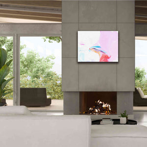 'Abstract Colorful Flows 8' by Irena Orlov Giclee Canvas Wall Art,34 x 26