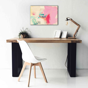 'Abstract Colorful Flows 9' by Irena Orlov Giclee Canvas Wall Art,26 x 18